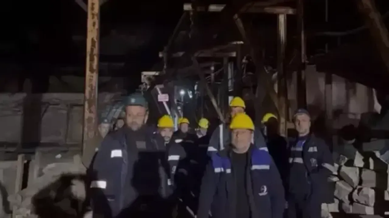 Nallıhan'da Madencilerden Özelleştirme Protestosu