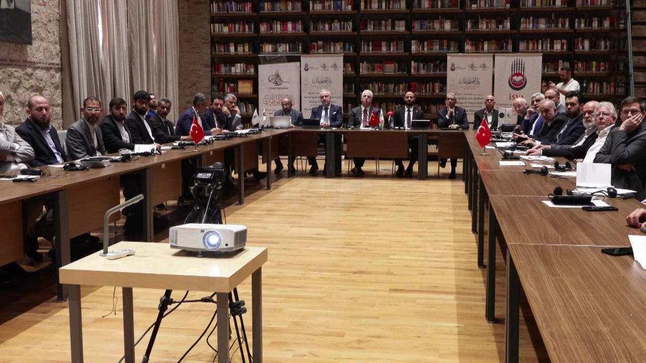 Vali Gül, Halep El Yazması ve Kütüphanesi'nin çalıştayında!