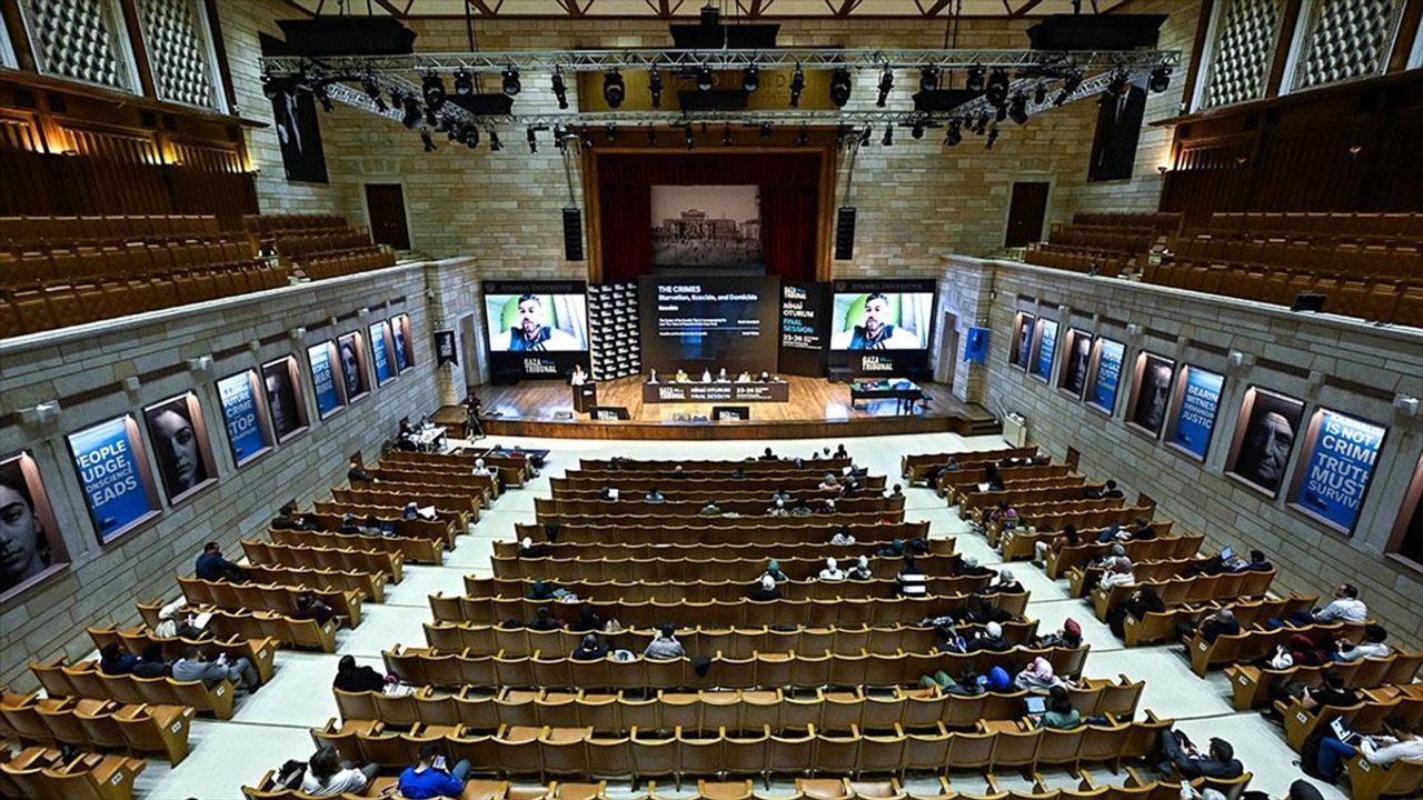 İstanbul Üniversitesi'nde 'Gazze Mahkemesi!