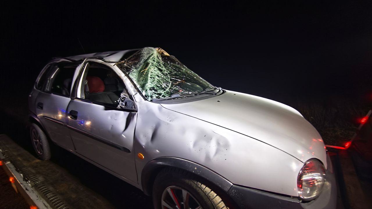 Keşan’da Otomobil Takla Attı: 2 Yaralı