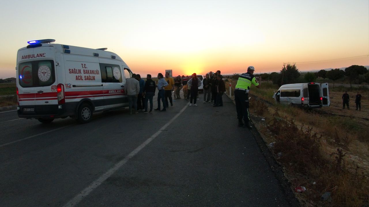 Kilis’te feci kaza: 12 yaralı
