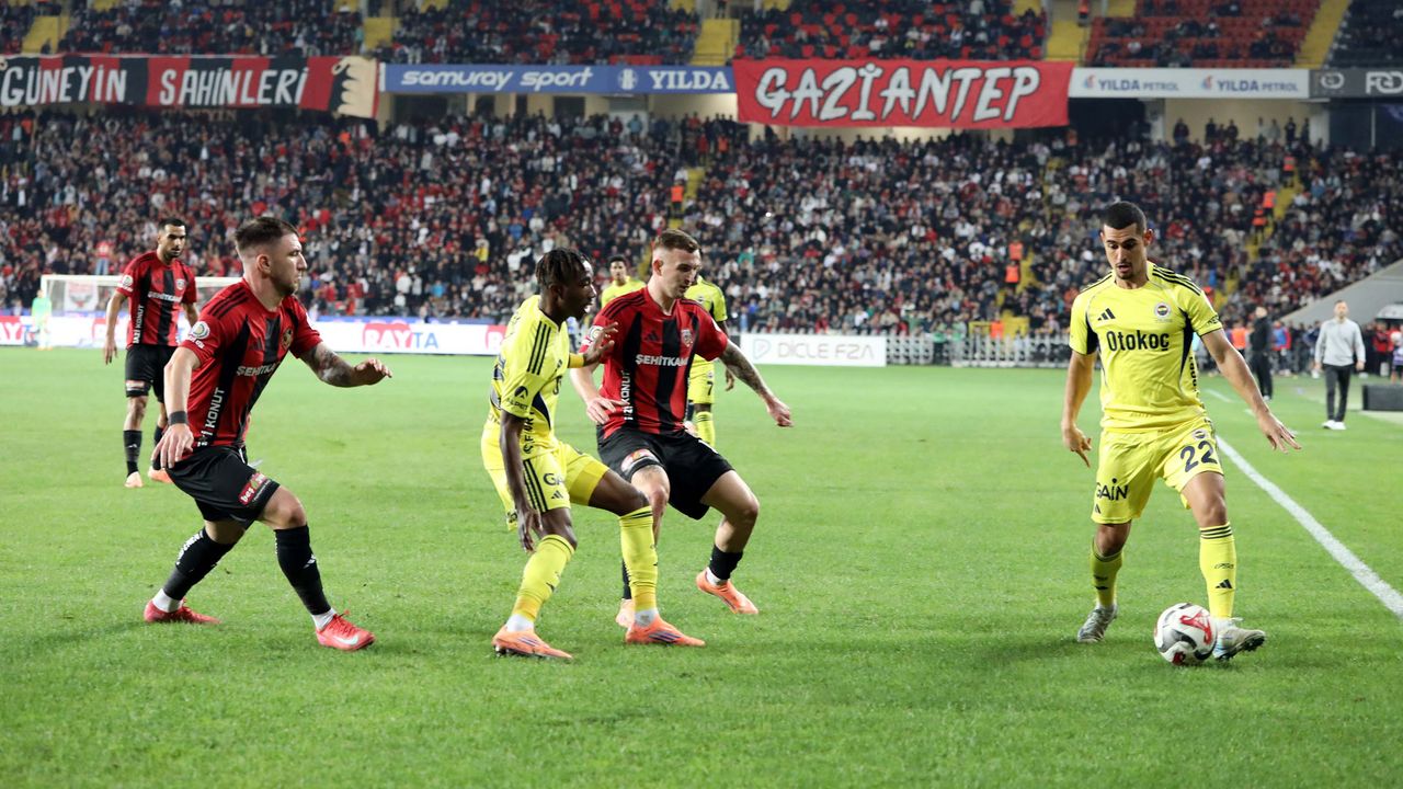 Sarı-Lacivertliler Deplasmanda Coştu: Gaziantep FK 0-4 Fenerbahçe