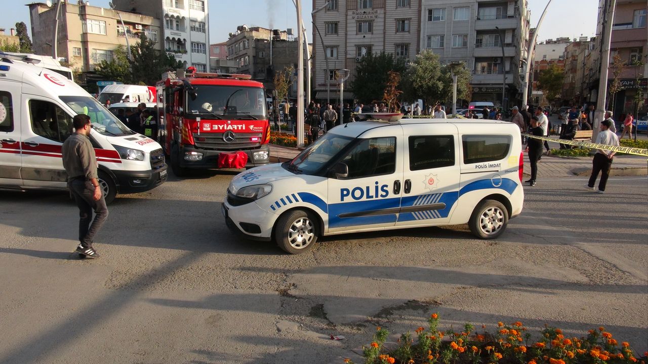 Kilis'te halk otobüsü kadına çarptı!
