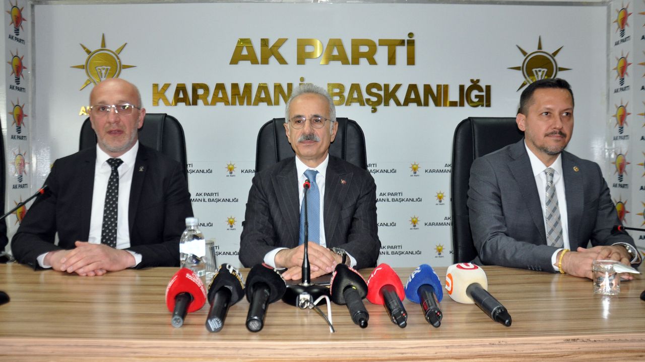 "Hızlı tren hattı ile Suudi Arabistan'a kadar gideceğiz"