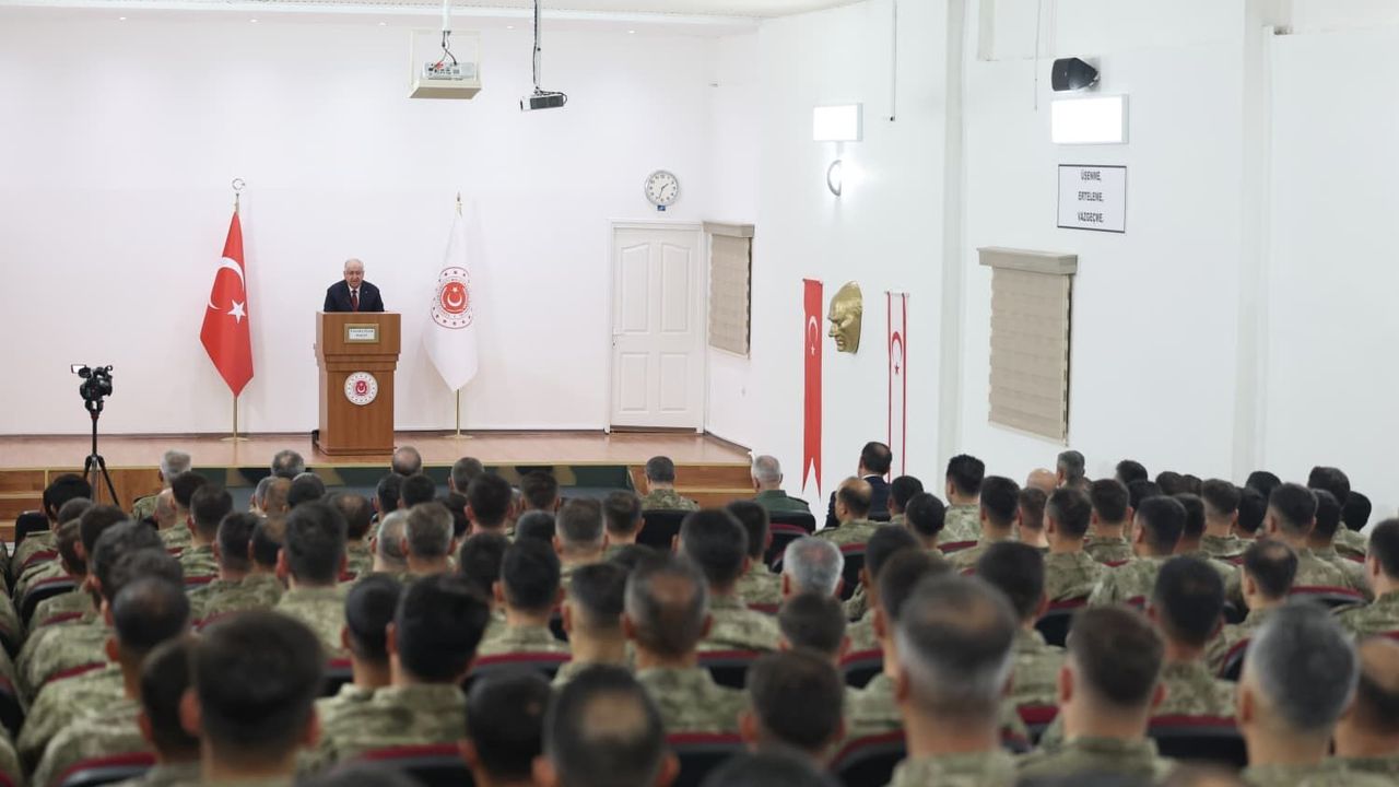 Bakan Güler: Terörsüz Türkiye hedefine kararlılıkla ilerliyoruz