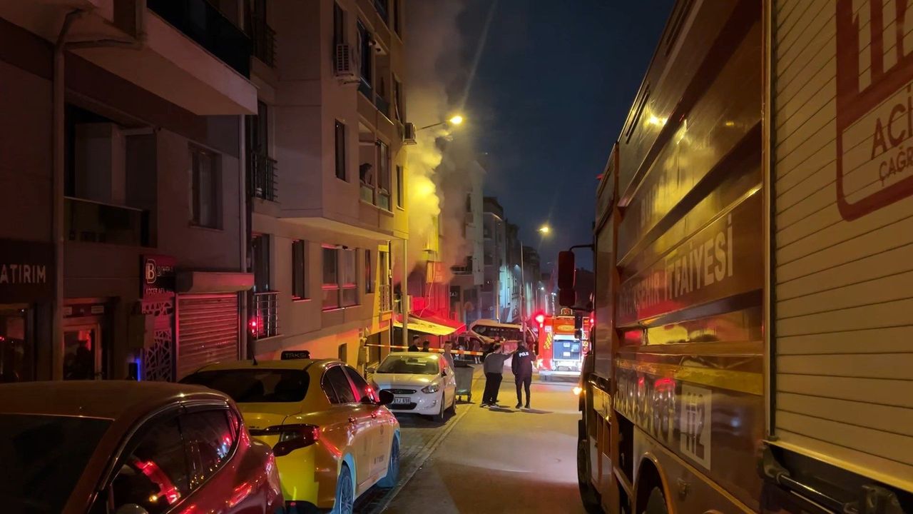 Nilüfer'de Kıraathanede Yangın