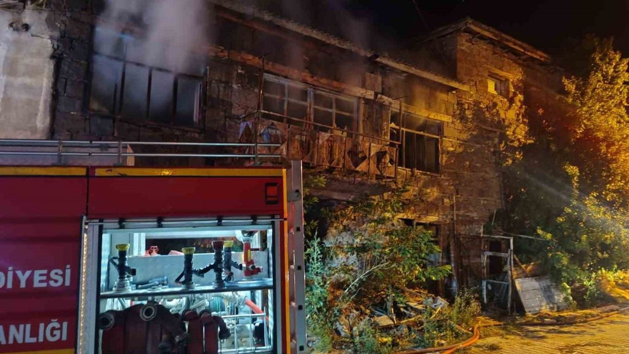 Seydişehir'de Sobadan Yangın Çıktı