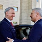 Bakan Bolat, Moldova heyetiyle bir arada!