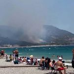 Balıkesir'de orman yangını