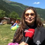 Uzungöl semalarında yamaç paraşütü heyecanı