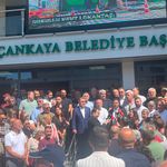 Çankaya Belediyesi Önünde Destek Bekleyişi!
