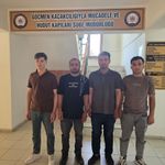 4 düzensiz göçmen yakalandı