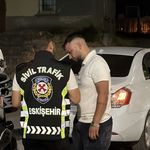Eskişehir'de Polisten Kaçan Alkollü Aday Sürücünün Ehliyeti İptal Edildi