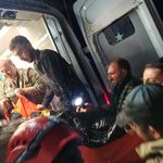Artvin'de düştükleri bölgede mahsur kalan 2 kişi kurtarıldı