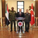 Bakan Güler, Sudan Genelkurmay Başkanı Elatta'yı kabul etti