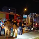 Bursa'da otomobil araziye savrulup takla attı