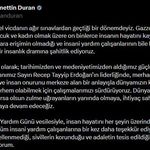 Duran: Dünyanın Kanayan Yaralarına Merhem Olmayı Sürdürüyoruz