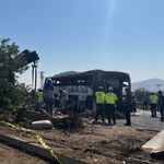 Kayseri'de feci kaza; 1 ölü, 23 yaralı