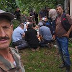Kazada yaralandı, fındıklar için seferber olundu