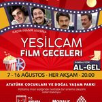 Yeşilçam’ın unutulmaz filmleri Ankara’da açık havada gösterilecek
