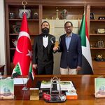 Akif Manaf’a “Sudan-Türkiye Barış Ödülü” verildi
