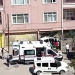 Otomobil iş yerine daldı