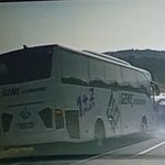 Yolcu otobüsüyle çarpışan hafif ticari araçtaki Burak, hayatını kaybetti