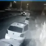 Şırnak’ta 8 katlı binaya yıldırım düştü! O anlar kamerada