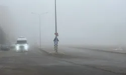 Sivas'ta yoğun sis