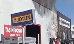 İşyerinde yangın çıktı