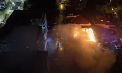 6 katlı binada yangın çıktı
