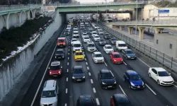 İstanbul'da sabah trafik yoğunluğu 