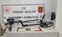 Yozgat'ta izinsiz kazı yapan 3 kişi suçüstü yakalandı