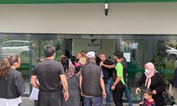 Ankara’da inşaat önünde eylem