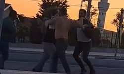 Arnavutköy'de yol verme kavgası