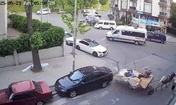 At arabası ile otomobile çarpıp kaçtı