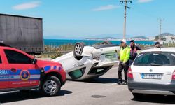 Ayvalık'ta Zincirleme Kaza