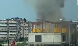 Bursa'da 4 katlı binada yangın