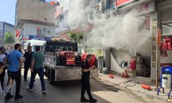 Edirne’de dükkanda çıkan yangın söndürüldü