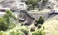 Elazığ’da yük treni vagondan çıktı!
