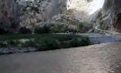 Kapıkaya Kanyonu'nda 35 kişi için zamanla yarışıldı