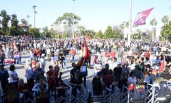 Mersin'de '1 Mayıs' coşkuyla kutlandı