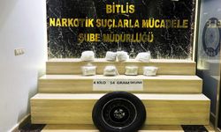 Otomobilin yedek lastiğinde uyuşturucu!