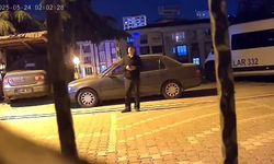 Park halindeki aracı çaldı
