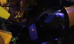 Taksi kazasında feci Son: 2 Ölü