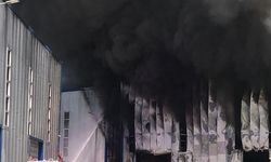Tekirdağ'da fabrikada yangın çıktı!