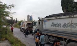 Yol Kenarındaki Çöpleri Toplarken Kamyon Çarptı