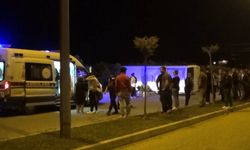 Antalya'da otel aracı devrildi