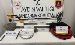 Aydın'da tarihi eser kaçakçılığında 3 gözaltı