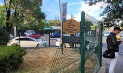 Çankaya'da kaderine terk edilmiş bir park